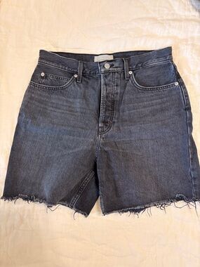Everlane Rigid Way-High Denim Shorts